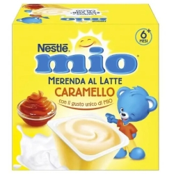 Mio -  Merenda al Latte Caramello 4x100 g