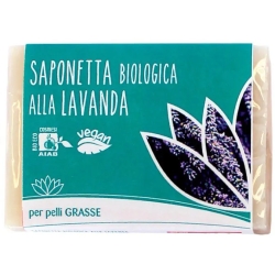 Fior Di Loto Saponetta alla Lavanda Biologica 100 g