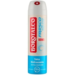 BOROTALCO Fresco Non-Stop Uomo - Deodorante Spray Legni Oceanici 150 ml