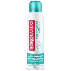BOROTALCO Fresco Non-Stop - Deodorante Spray Cristalli Marini 150 ml