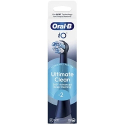 ORAL B Ultimate Clean - 2 Testine di Ricambio per Spazzolino Elettrico Nere