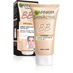 Garnier Crema Colorante Idratante 5 In 1 Perfezionamento Di Pelle + Make Up BB Colore Medio-Chiaro
