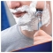 GILLETTE fusion lame di ricambio per rasoio power a 5 lame confezione da 4 lamette