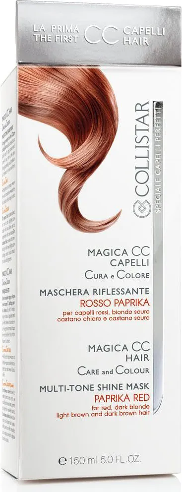 Collistar Magica Cc Capelli - Maschera Riflessante Cura E Colora rosso paprika