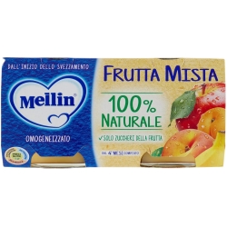 Omogeneizzato Frutta Mista 100 Gr 2 Pezzi