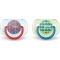 Avent Succhietti Silicone Ortodontici Classic 6 -18 Mesi 2 pezzi colori assortiti