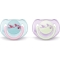 Avent Succhietti Silicone Ortodontici Classic 6 -18 Mesi 2 pezzi colori assortiti