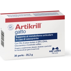 Artikrill Gatto Contro L' Infiammazione Articolare 30 Perle