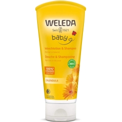 Weleda baby calendula babywash bagnoschiuma corpo e capelli 200 ml