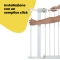 estensione per cancelletto easy close 7cm metal white u-pressure fit 2017