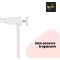 estensione per cancelletto easy close 7cm metal white u-pressure fit 2017