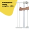 estensione cancelletto metal white 14cm 2017