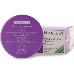 Planter S maschera impacco dolce aloe vera per  per capelli decolorati e danneggiati  200 ml