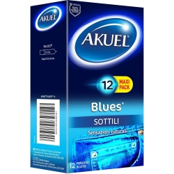 Akuel by manix blues profilattico 12 preservativi