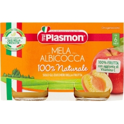 Plasmon Omogeneizzato Albicocca e Mela  208 gr