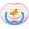 Avent Succhietto freeflow femminuccia 6-18m confezione 2 ciucci