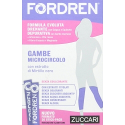 Zuccari Fordren Gambe e Microcircolo 20 stick-pack da 10 ml