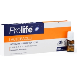 Prolife Lactobacilli 7 flaconcini - Integratore alimentare di fermenti lattici vivi