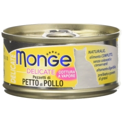 delicate - pezzetti di petto di pollo per gatto 80 gr