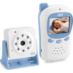 Chicco Video Baby Monitor Smart 260 - colore bianco e azzurro 0m+