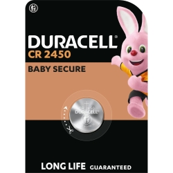 Duracell 2450 - Batteria a bottone al litio da 3V