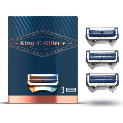 GILLETTE King C. Gillette - 3 Lame Per Il Collo Da Uomo