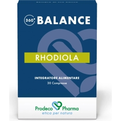 360 Balance Rhodiola 30 Compresse - integratore per l'energia