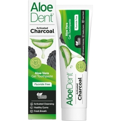 Optima Naturals Aloedent - Dentifricio al Carbone Attivo a tripla azione 100 ml