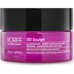 Korff 3D Sculpt - Crema Maschera Notturna Rassodante E Modellante 50 ml