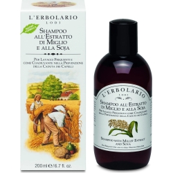 Shampoo anticaduta con soia e miglio 200 ml