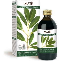 Matè estratto integrale 200 ml - integratore per stanchezza fisica e mentale
