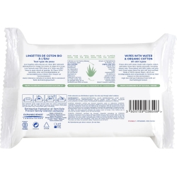 Mustela 60 Salviette All'Acqua In Cotone Certificate Bio