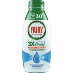 FAIRY Platinum Gel brezza marina - gel lavastoviglie 600 Ml