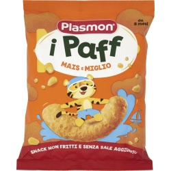 Plasmon I Paff - Snack Al Gusto Di Mais E Miglio 15 G