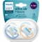 Avent Ultra Air Happy 0-6 M - 2 ciucci in silicone - Animali