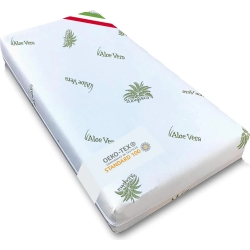Materasso Per Lettino In Aloe Vera 125x60x10 Cm