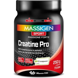 Massigen Sport Creatine Pro 250 g - Integratore di Creatina