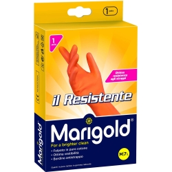 guanti resistenti in lattice felpati in cotone per uso domestico taglia media