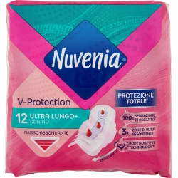 Nuvenia Ultra - 12 Assorbenti Super Lunghi Con Ali