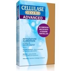 Cellulase Gold Advance - Integratore Alimentare Anticellulite 40 Capsule