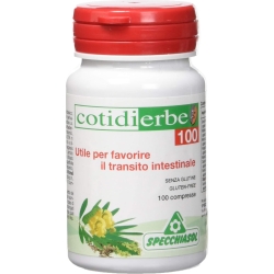 Specchiasol Cotidierbe 100 compresse - Integratore per Transito Intestinale, Stipsi