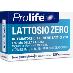 Prolife lattosio zero 30 capsule - integratore di fermenti lattici