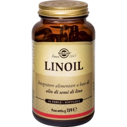 Solgar linoil 90 perle - integratore a base di olio di semi di lino
