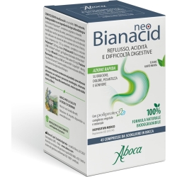 neobianacid 45 compresse masticabili - integratore per acidità e reflusso
