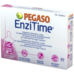 Enzitime 24 Compresse Masticabili - Integratore Per L'Apparato Digerente