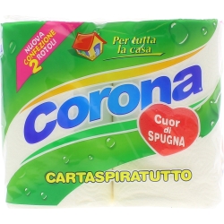 asciugatutto cuor di spugna 2 Rotoloni