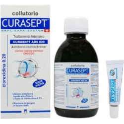 curasept ads 0,20% - collutorio antisettico 200 ml + gel disinfettante 6 ml omaggio