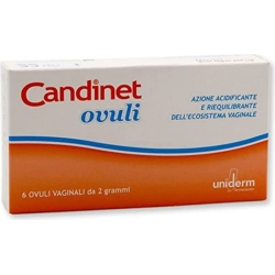 Candinet ovuli vaginali ad azione riequilibrante 6 ovuli