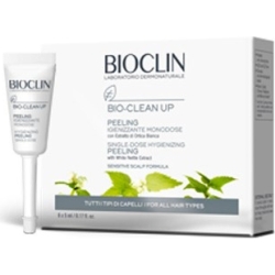 Bioclin bio-clean up peeling igienizzante tutti i tipi di capelli e cute 6 flaconcini da 5 ml