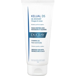 Ducray kelual ds - gel detergente per pelli irritate con rossore e squame 200 ml